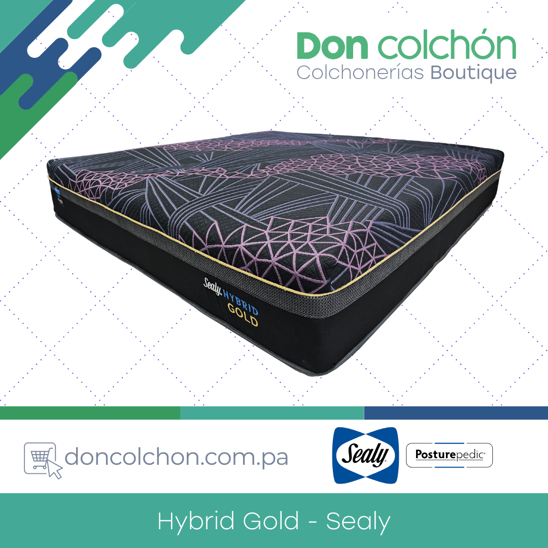 Colchón Sealy Premium Hybrid Gold
