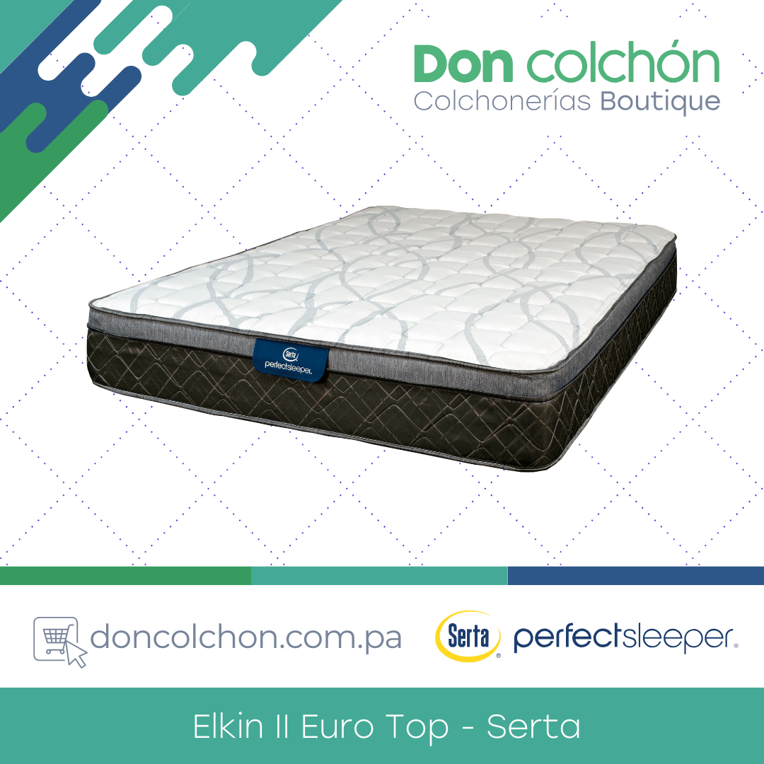 Colchón Twin Elkin II Euro Top Serta