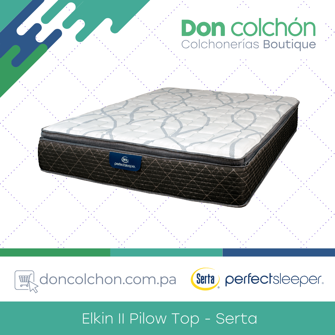 Colchón Twin Elkin II Pillow Top Serta