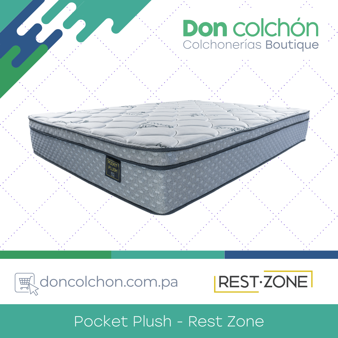 Colchón Pocket Plush Rest Zone