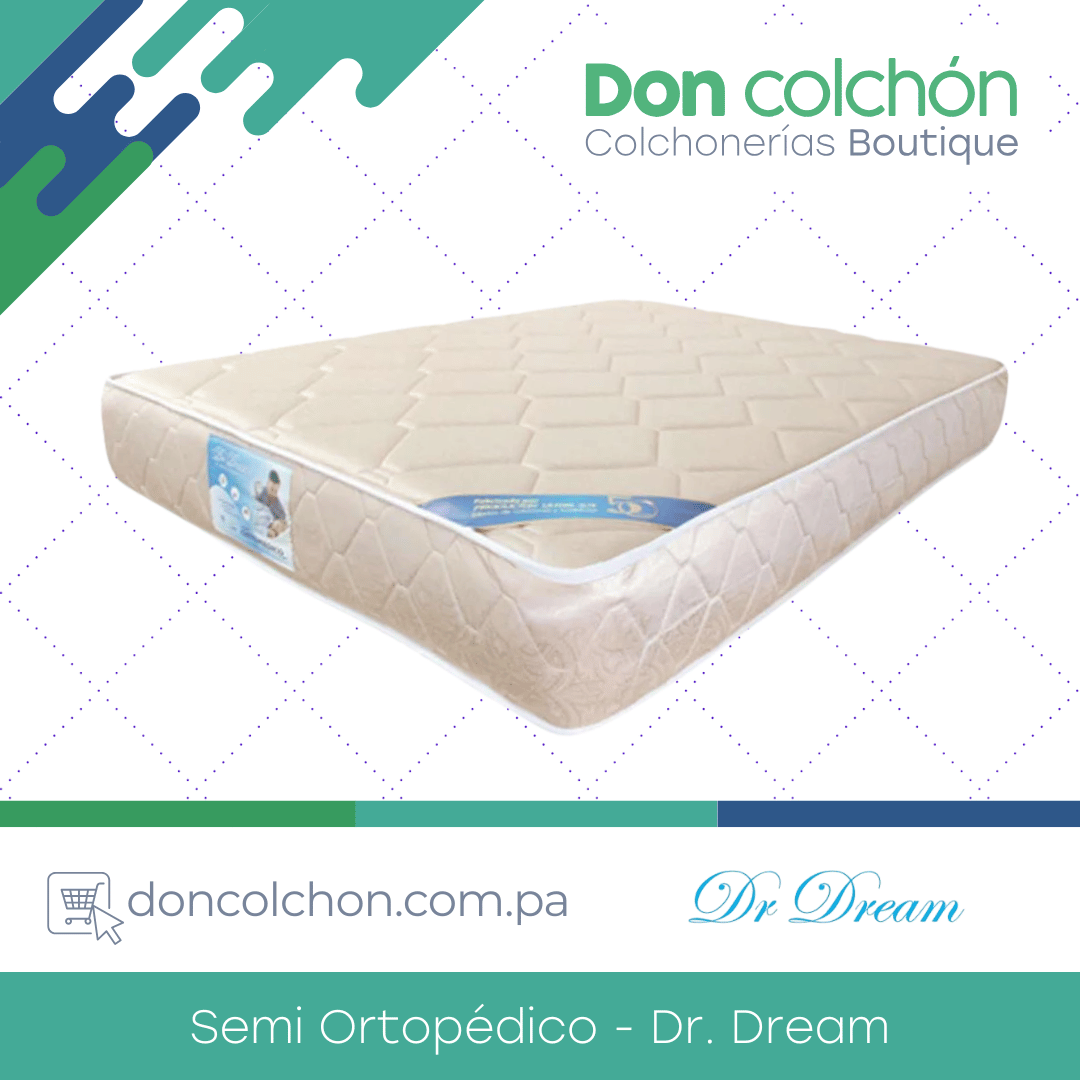 Colchón Semi Ortopédico Dr. Dream
