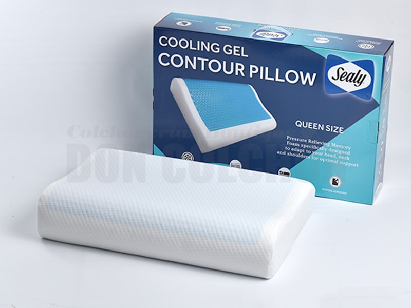 Almohada Sealy Contour Gel Cooling